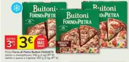 Consum Buitoni - pizza forno di pietra oferta