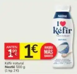 Consum Nestlé - kéfir natural oferta