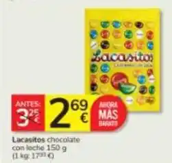 Consum Nestlé - lacasitos chocolate con leche oferta