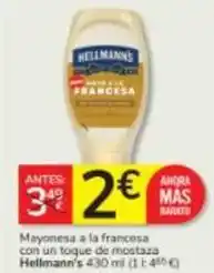 Consum Hellmann's - mayonesa a la francesa con un toque de mostaza oferta