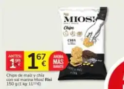 Consum Mios! - chips de maiz y chia con sal marina oferta