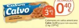 Consum Calvo - calamares en salsa americana oferta