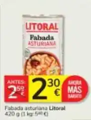 Consum Litoral - fabada asturiana oferta