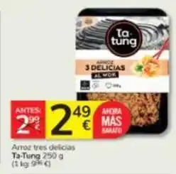 Consum Ta tung - arroz tres delicias oferta