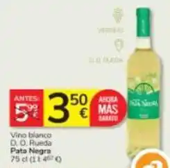 Consum Pata negra - vino blanco d.o. rueda oferta