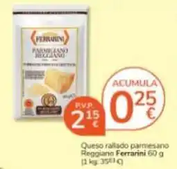Consum Ferrarini - queso rallado parmesano reggiano oferta