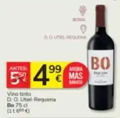 Consum Bo - vino tinto d.o. utiel-requena oferta