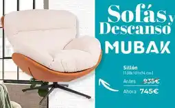 Mubak Sofas y descanso mubak oferta