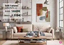 Mubak Sofa 3 plazas oferta