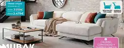 Mubak Chaise lessive liquide oferta