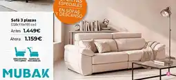 Mubak Sofa 3 plazas oferta