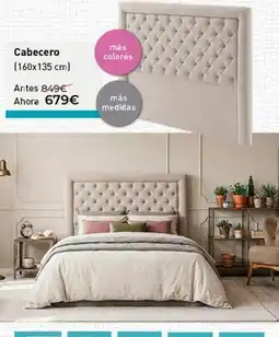 Mubak Cabecero oferta
