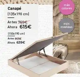 Mubak Canapé oferta