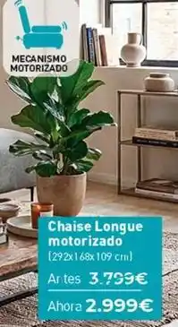 Mubak Chaise longue motorizado oferta