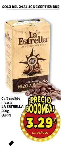 SPAR La estrella - cafe molido mezcla oferta