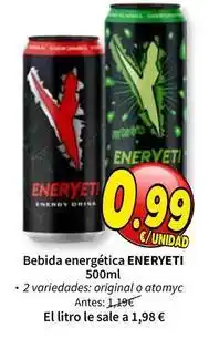 SPAR Energy - bebida energética oferta
