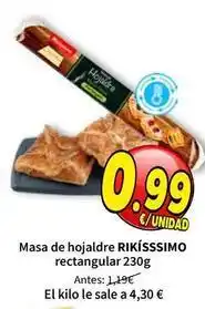 SPAR Masa de hojaldre oferta