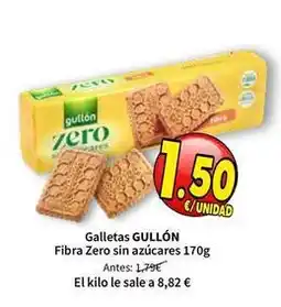 SPAR Gullón - galletas fibra zero sin azucares oferta