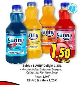 SPAR Sunny - bebida oferta