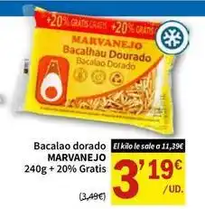 SPAR Bacalao dorado oferta