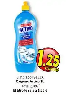 SPAR Selex - limpiador oxígeno activo oferta