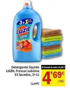 SPAR Luzil - detergente líquido frescor sublime oferta