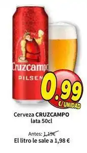 SPAR Cruzcampo - cerveza oferta