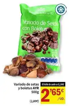 SPAR Variado de setas y boletus oferta