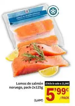 SPAR Lomos de salmón noruego oferta