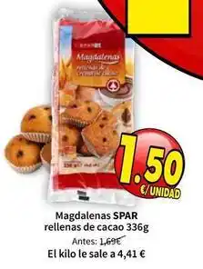 SPAR Spar - magdalenas oferta