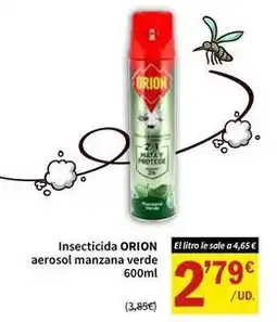 SPAR Orion - insecticida aerosol manzana verde oferta