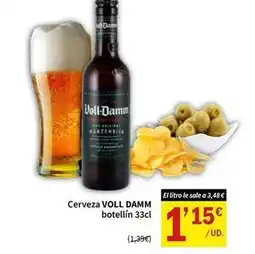 SPAR Voll-damm - cerveza oferta