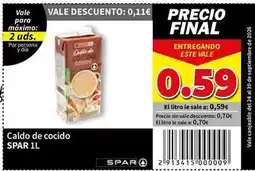 SPAR Spar - caldo de cocido oferta