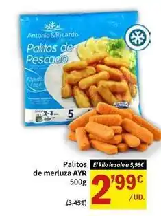 SPAR Palitos de merluza oferta