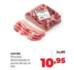 Alimerka Maybe - panceta deshuesada al punto de sal oferta