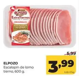 Alimerka Elpozo - escalopín de lomo oferta