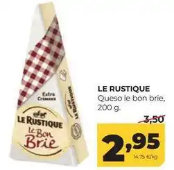 Alimerka Le rustique - queso le bon brie oferta