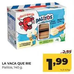 Alimerka La vaca que ríe - palitos oferta