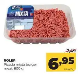 Alimerka Roler - picada mixta burger meat oferta