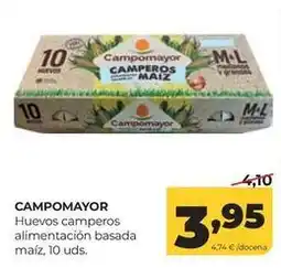 Alimerka Campomayor - huevos camperos alimentacion basada maiz oferta