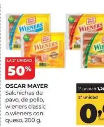 Alimerka Oscar mayer - salchichas de pavo oferta