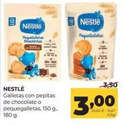 Alimerka Nestlé - galletas con pepitas de chocolate o pequegalletas oferta
