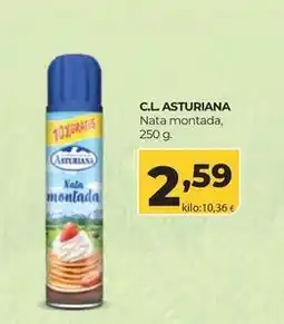 Alimerka Central lechera asturiana - nata montada oferta