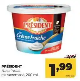 Alimerka Président - nata fresca extracremosa oferta