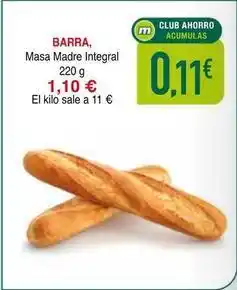 Masymas Barra oferta