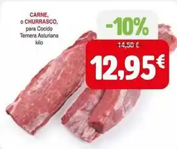 Masymas Asturiana - carne o churrasco oferta