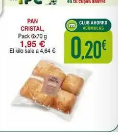 Masymas Cristal - pan oferta