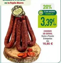 Masymas Chorizo de geras oferta