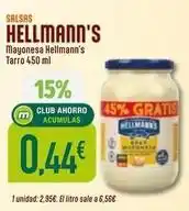 Masymas Hellmann's - mayonesa tarro oferta