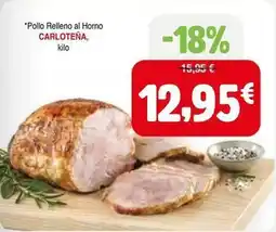 Masymas Pollo relleno al horno oferta